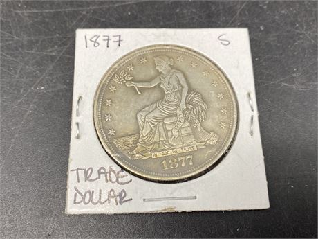 1877 USA SILVER DOLLAR