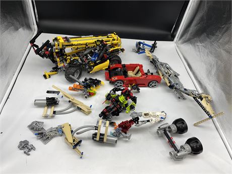 LOT OF TECHNIC LEGO (incomplete sets)