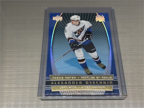 2006 UD ALEX OVECHKIN ROOKIE REVIEW