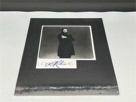 LIONEL RITCHIE SIGNED PHOTO - MATTED TO 11”x14” W/ COA