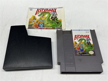 ASTYANAX W/MANUAL - NES