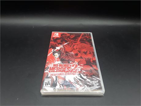 SEALED - NO MORE HEROES 2 - SWITCH