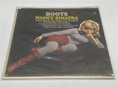 NANCY SINATRA - BOOTS - EXCELLENT (E)