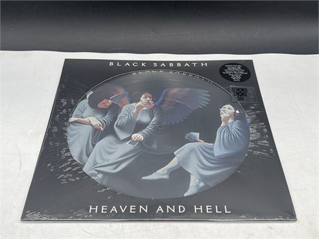 SEALED - BLACK SABBATH - HEAVEN & HELL - PICTURE DISC