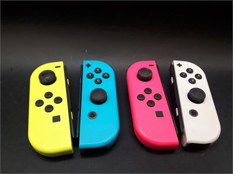 COLLECTION OF BROKEN JOYCONS - AS IS - NEEDING REPAIRS