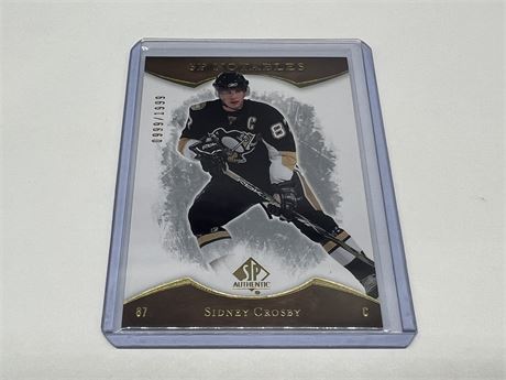 2008 SIDNEY CROSBY LIMITED EDITION SP AUTHENTIC #999/1999