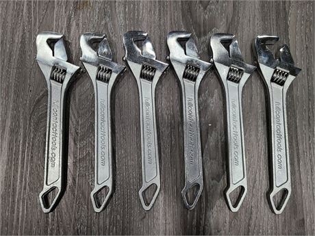 6 NEW WRENCHES