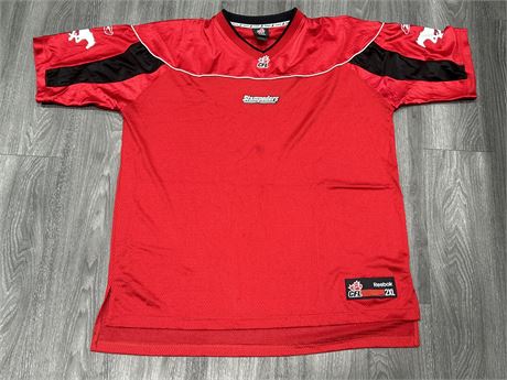 CALGARY STAMPEDERS JERSEY SIZE 2XL