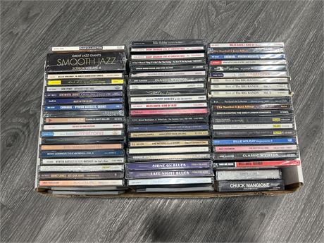 TRAY OF JAZZ / BLUES CDS - SOME SEALED