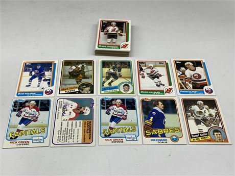 50+ 1980s NHL CARDS