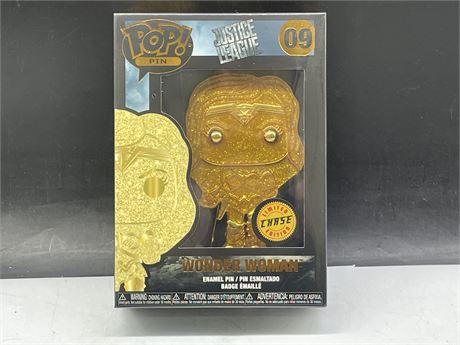 JUSTICE LEAGUE FUNKO POP PIN LIMITED CHASE EDITION