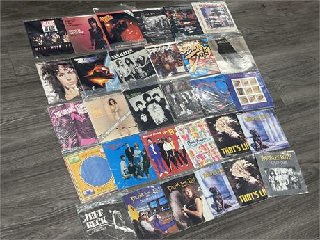 (30) 45RPM PICTURE SLEEVES - GOOD TITLES