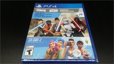BRAND NEW - SIMS 4 WITH STAR WARS BUNDLE - PS4