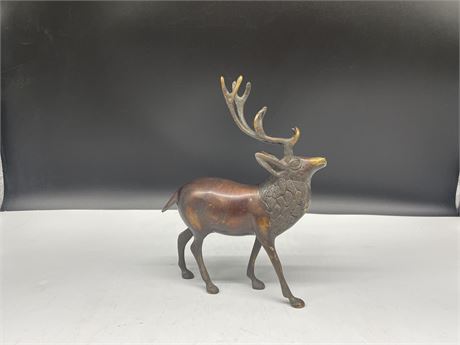 VINTAGE HEAVY CARIBOU (9”tall)