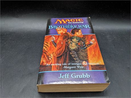 RARE - MAGIC THE GATHING BROTHERS WAR BOOK 1 - EXCELLENT CONDITION
