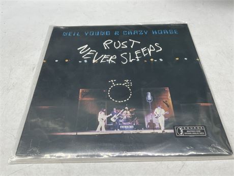 SEALED - NEIL YOUNG & CRAZY HORSE - RUST NEVER SLEEPS