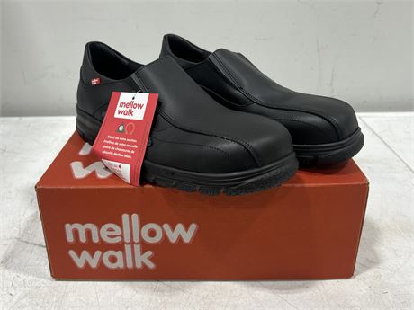 (NEW) MELLOW WALK STEEL TOE SHOES SIZE 9