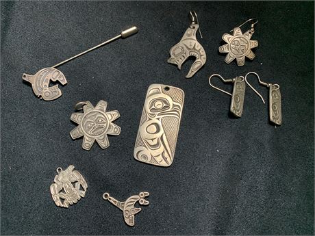 MISC FIRST NATIONS DESIGNED JEWELRY