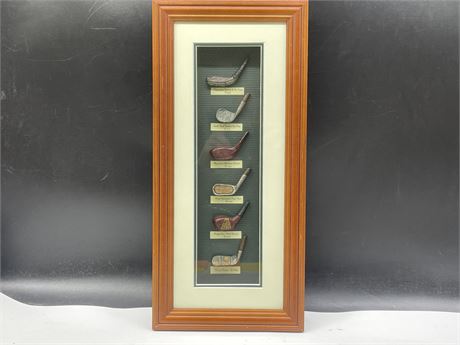 GOLF IRON SHADOW BOX (8”x17”)