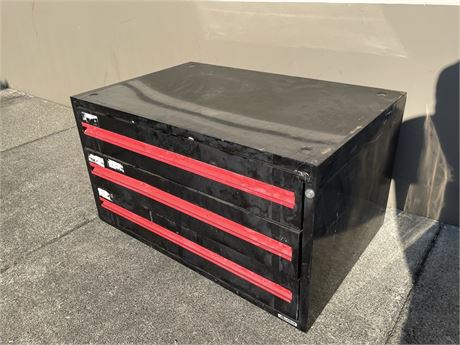 3 DRAWER COMMERCIAL TOOL BOX / CHEST 24”x20”x38”