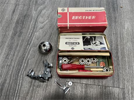 VINTAGE BROTHER SEWING MACHINE PARTS