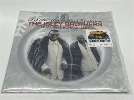 SEALED IVY BROTHERS - I’LL BE HOME FOR CHRISTMAS - RED VINYL
