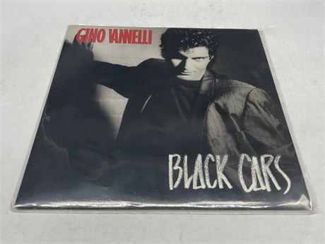 GINO VANELLI - BLACK CARS - MINT (M)