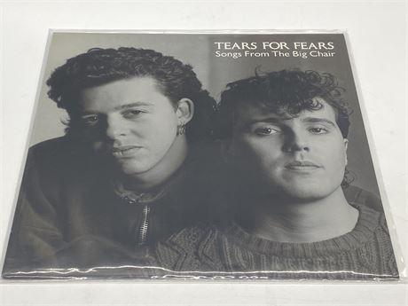 TEARS FOR FEARS - SONGS FROM THE BIG CHAIR - NEAR MINT (NM)