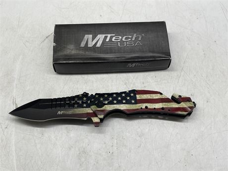 IN BOX MTECH USA FOLDING KNIFE
