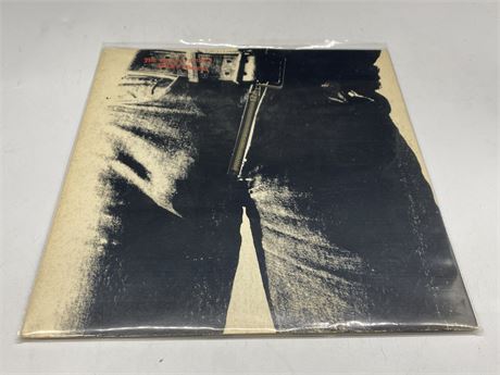 THE ROLLING STONES - STICKY FINGERS - (VG+)
