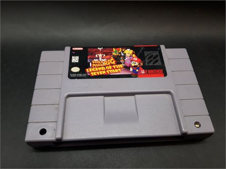 SUPER MARIO RPG - AUTHENTIC - TESTED AND WORKING - SNES