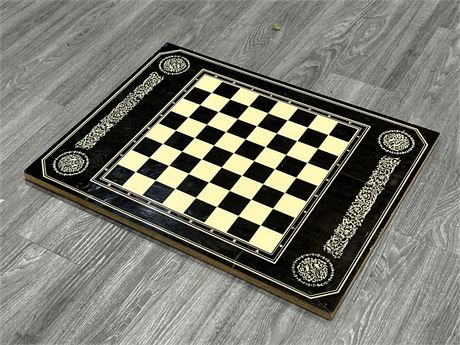 TABLE TOP CHESS BOARD (31”x23”)