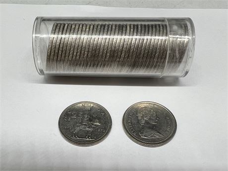 ROLL OF 1973 RCMP QUARTERS - 39 TOTAL