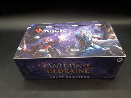 SEALED - MAGIC THE GATHERING WILDS OF ELDRAINE DRAFT BOOSTER BOX