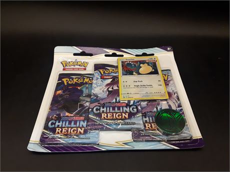 SEALED - POKEMON CHILLING REIGN TRIPLE PACK COLLECTION