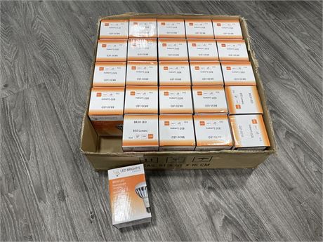 NEW SEALED BOX OF LED FLOOD LIGHT BULBS DIMMABLE