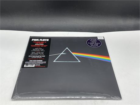 SEALED - PINK FLOYD - DARK SIDE OF THE MOON - COMES W/ POSTERS & STICKERS