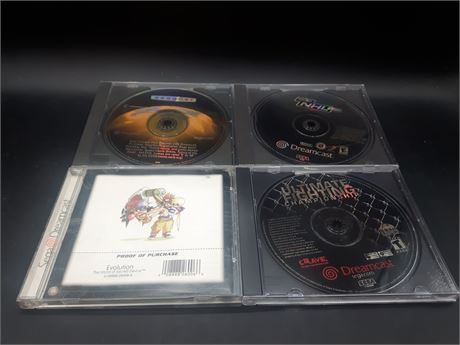 COLLECTION OF DREAMCAST GAMES