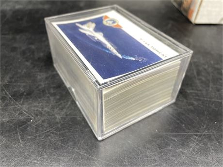 92’ PANINI WORLD FIGHTER JETS COMPLETE SET