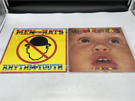 2 MEN WITHOUT HATS RECORDS - VG+