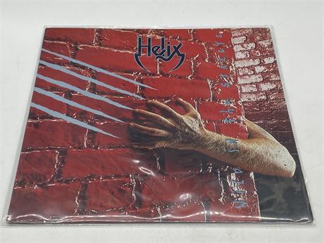 HELIX - WILD IN THE STREETS - EXCELLENT (E)