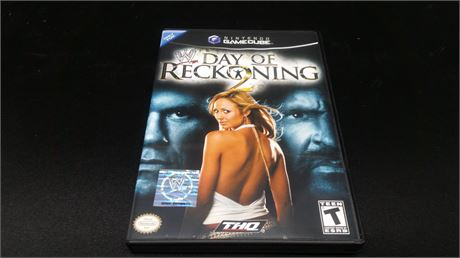 EXCELLENT CONDITION - WWE DAY OF RECKONING 2 - GAMECUBE
