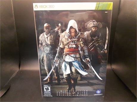 ASSASSINS CREED BLACK FLAG - COLLECTORS ED - VERY GOOD CONDITION - XBOX 360