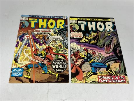 THE MIGHTY THOR #243 & #244