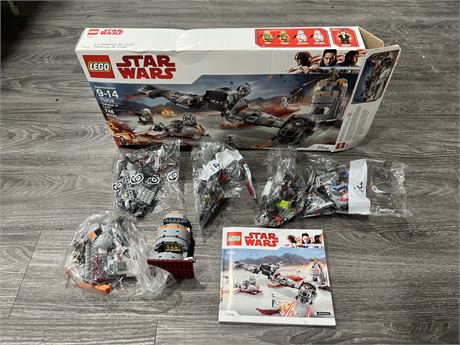 LEGO STAR WARS 75202 - PARTIALLY STARTED