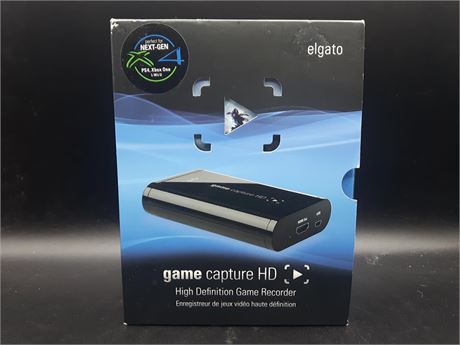 RARE- ELGADO GAME CAPTURE HD (PS4 / XBOX ONE / WII-U) - CIB - MINT
