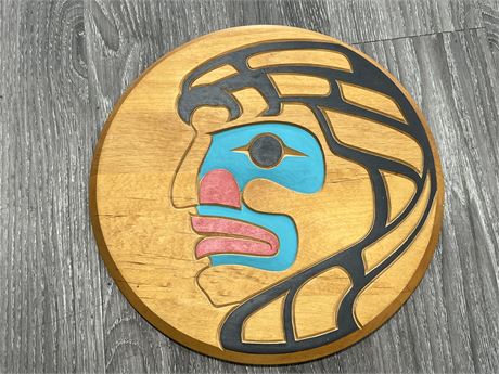 SIGNED INDIGENOUS CARVING (12”)