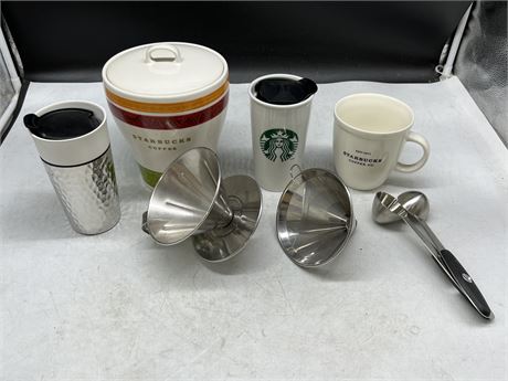 LOT OF CLEAN STARBUCKS PRODUCT