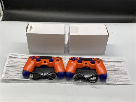2 NEW PS4 CONTROLLERS - 3RD PARTY
