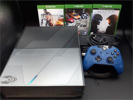 HALO EDITION XBOX ONE CONSOLE WITH GAMES
